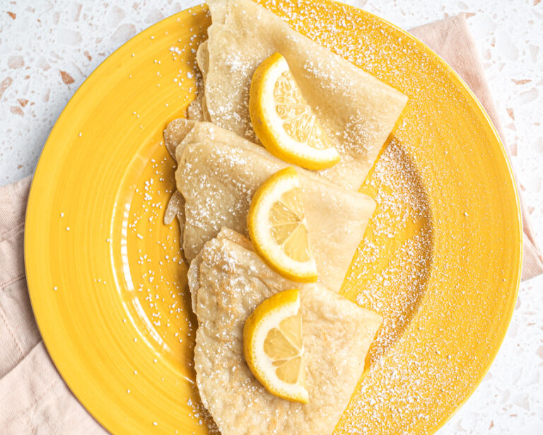 Oat Milk Crepes Recipe The Edgy Veg