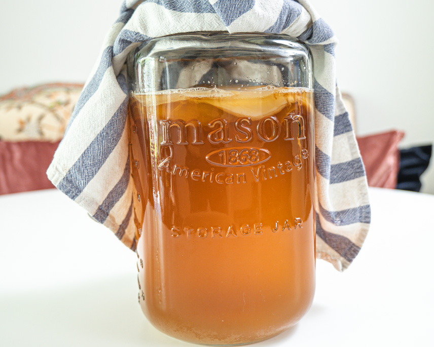 Orange Kombucha