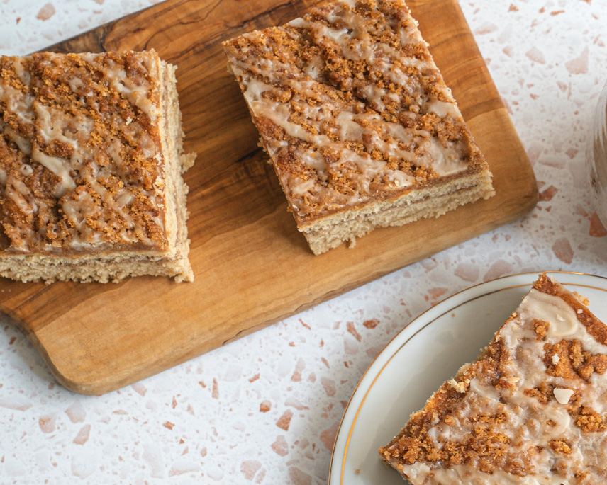 Vegan German Streusel Cake