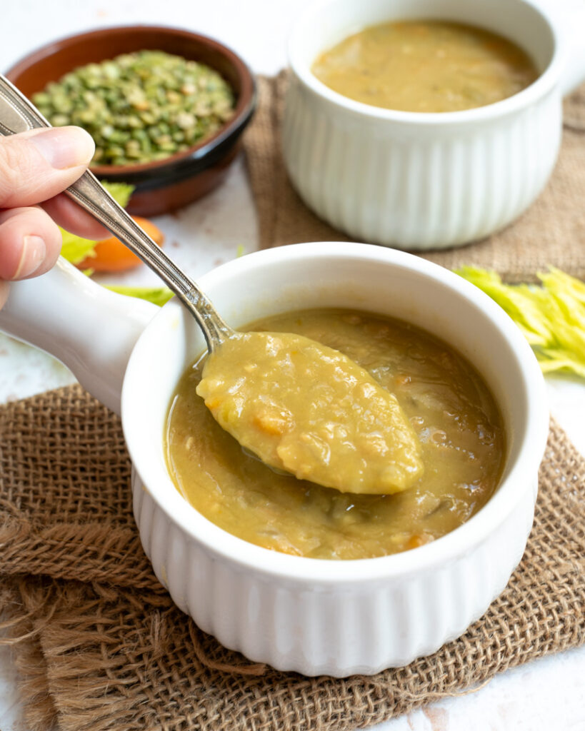 Vegetarian Instant Pot Split Pea Soup